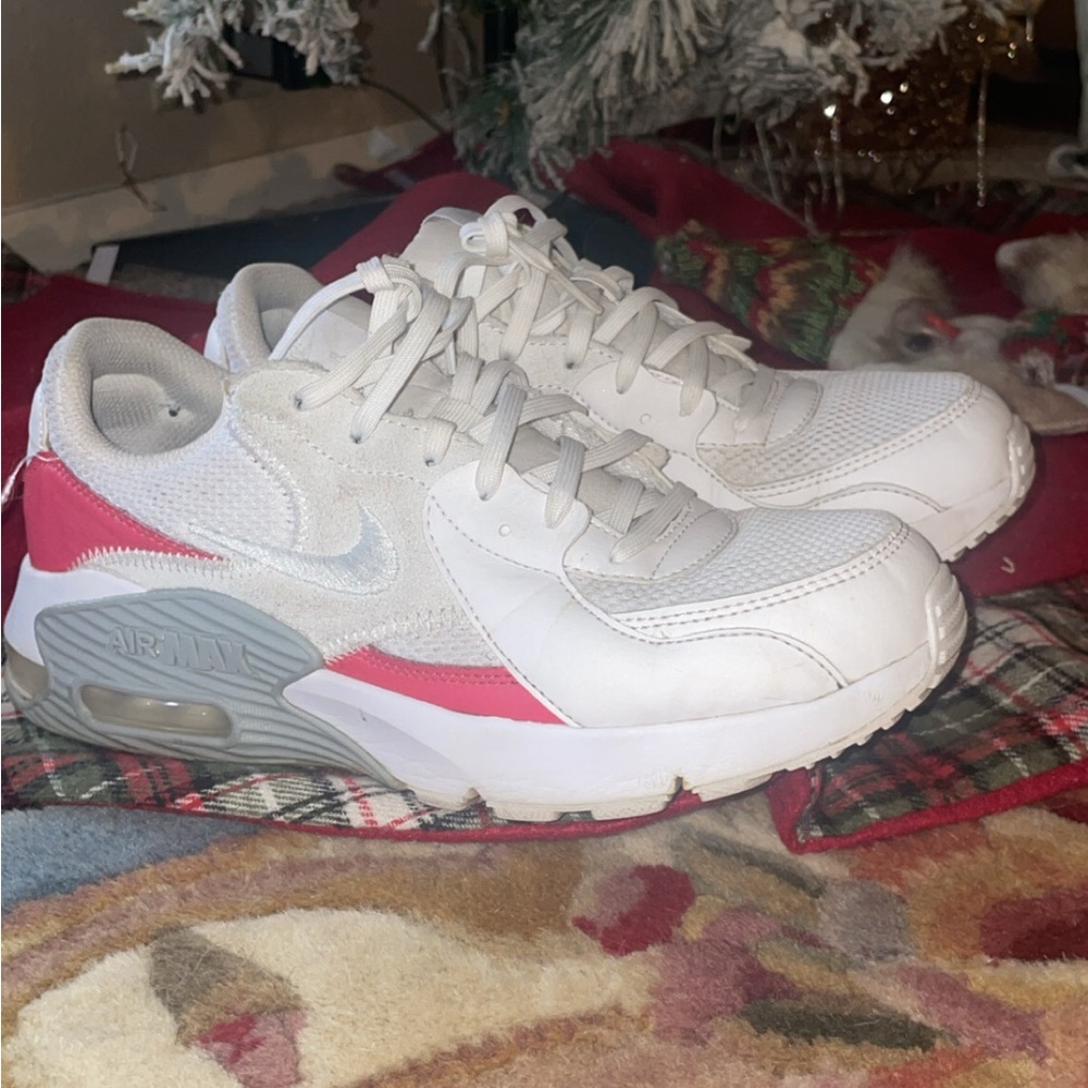 Nike Women's Sneakers White and Pink